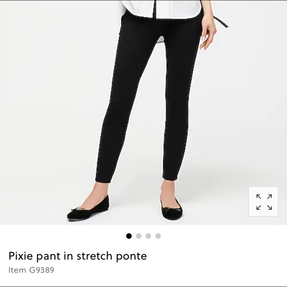 JCrew Pixie Pant in Stretch Ponte